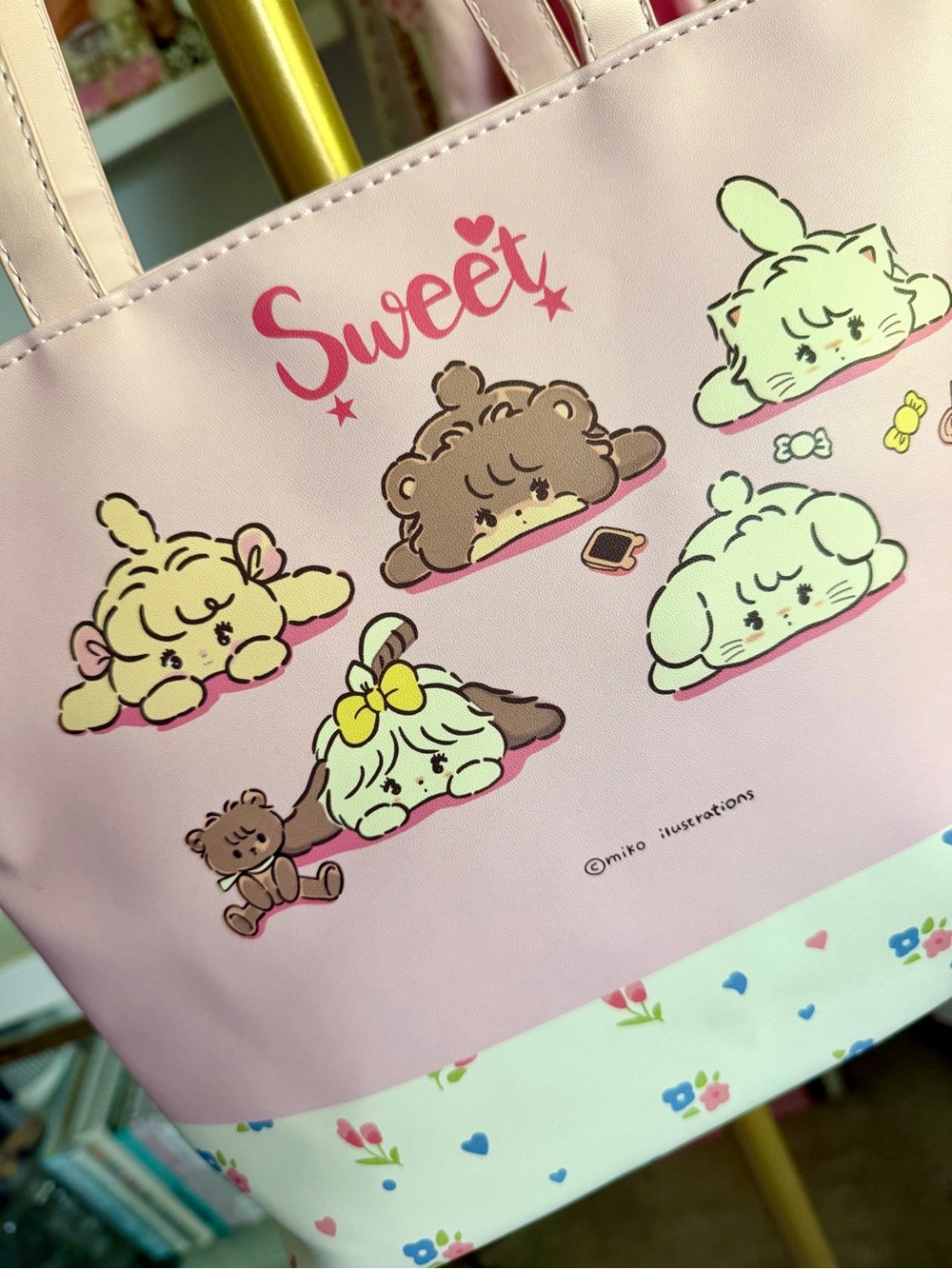 Mikko Illustrations Tote Bag - Picture 4 of 5